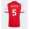 Maglie da calcio Arsenal Piero Hincapie #5 Prima Maglia 2026-27 Manica Corta Maglie da calcio Arsenal Piero Hincapie #5 Prima Maglia 2026-27 Manica Corta